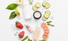 Prodotti di bellezza creati con ingredienti naturali