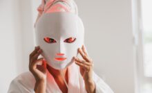Maschera LED per il trattamento viso