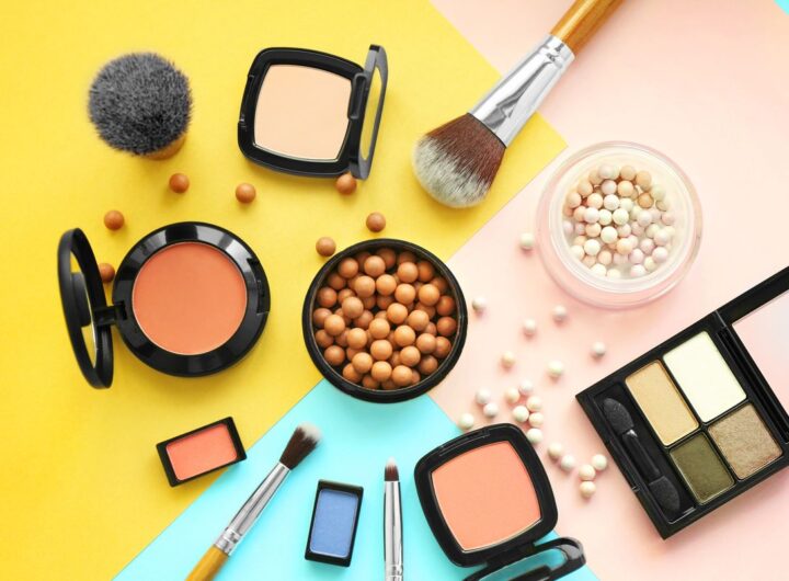 Ciprie colorate e prodotti per il make-up